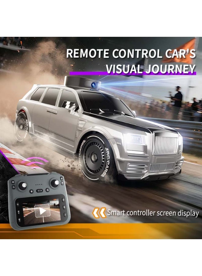 epicarma 911S RTR 1/18 2.4G 4WD WiFi RC Car with 720P Retractable HD Camera, App Control, Screen Remote, LED Lights, Fast Drift On/Off-Road Racing Toy Car for Kids & Adults - Image 2